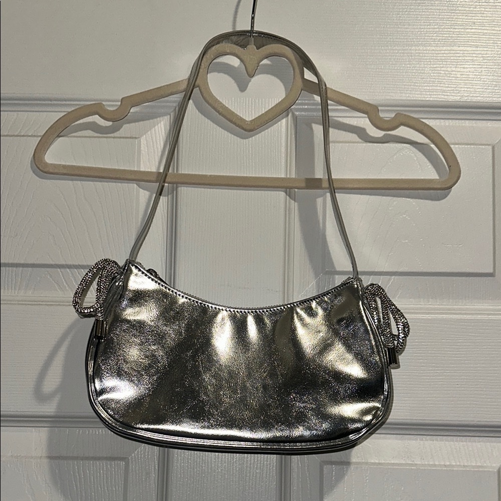 Silver Women's Bag
